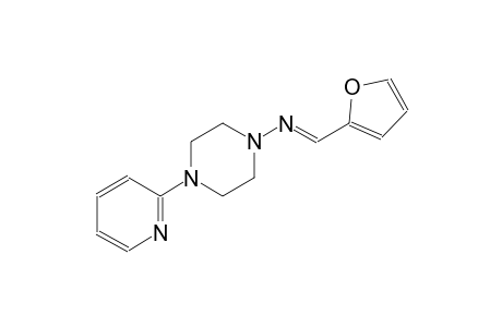 1-piperazinamine, N-[(E)-2-furanylmethylidene]-4-(2-pyridinyl)-