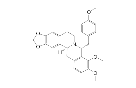 cis-(8R*,14S*)-8-(p-Methoxybenzyl)canadine