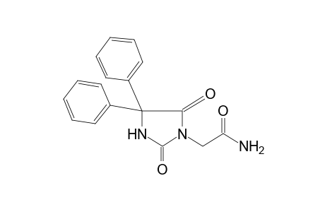2,5-DIOXO-4,4-DIPHENYL-1-IMIDAZOLIDINEACETAMIDE
