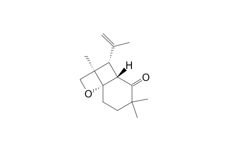 2-Oxatricyclo[4.4.0.0(1,4)]decan-7-one, 4,88,8-trimethyl-5-(1-methylethenyl)-, (1S*,4.alpha.,5.alpha.,6.beta.)-