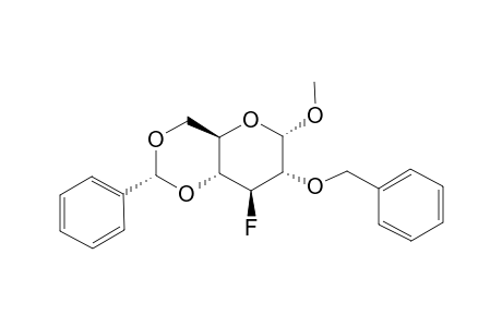 (2R,4aR,6S,7S,8S,8aR)-7-(benzyloxy)-8-fluoro-6-methoxy-2-phenyl-4,4a,6,7,8,8a-hexahydropyrano[3,2-d][1,3]dioxine
