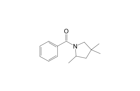 N-Benzoyl-2,4,4-trimethylpyrrolidine
