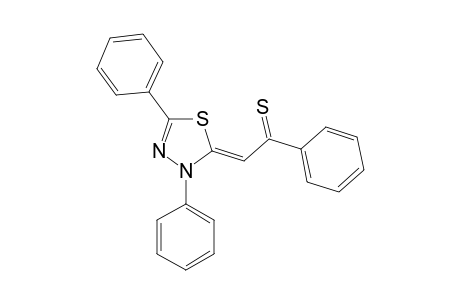 (2Z)-2-[3,5-di(phenyl)-1,3,4-thiadiazol-2-ylidene]-1-phenylethanethione
