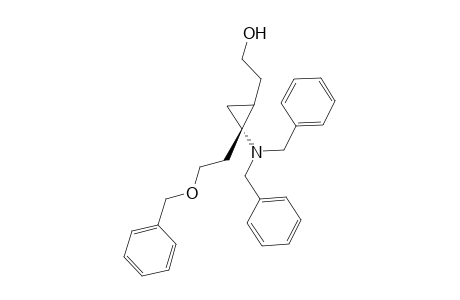 (E/Z)-N,N-Dibenzyl-N-[1-(S)-(2-benzyloxyethyl)-2-(2-hydroxyethyl)cyclopropyl]amine