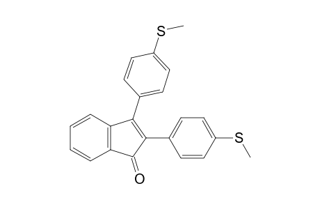 2,3-bis(4-(Methylthio)phenyl)-1H-inden-1-one