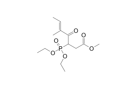 2-DIETHOXYPHOSPHORYL-4-METHYL-3-OXO-HEX-4-ENE-CARBOXYLIC-ACID-METHYLESTER