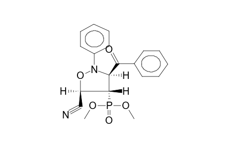 2-PHENYL-3-BENZOYL-4-DIETHOXYPHOSPHORYL-5-CYANOISOXAZOLIDINE