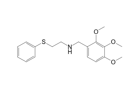 N-(2,3,4-Trimethoxybenzyl)-2-(phenylsulfanyl)ethylamine