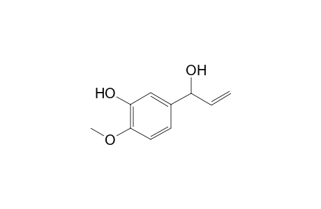 1-(3-hydroxy-4-methoxyphenyl)-prop-2-en-1-ol