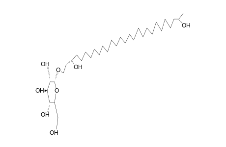 1-(O-alpha-D-GLUCOPYRANOSYL)-3R,27R-OCTACOSANEDIOL