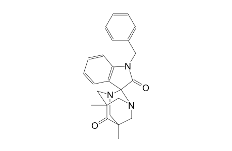 (1R,3S,5r,7r)-1'-benzyl-5,7-dimethyl-1,3-diazaspiro[adamantane-2,3'-indoline]-2',6-dione