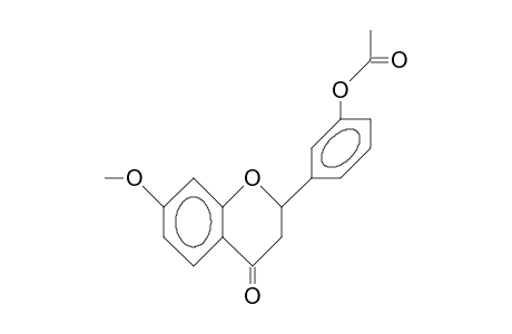 3'-Acetoxy-7-methoxy-flavanone