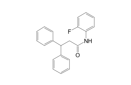N-(2-Fluorophenyl)-3,3-diphenylpropanamide