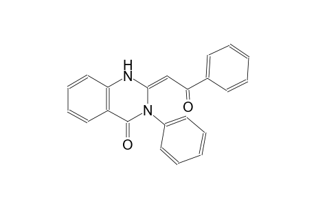 (2Z)-2-(2-oxo-2-phenylethylidene)-3-phenyl-2,3-dihydro-4(1H)-quinazolinone