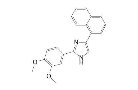 2-(3,4-Dimethoxyphenyl)-4-(1-naphthyl)imidazole
