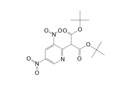 2-(3,5-dinitro-2-pyridinyl)propanedioic acid ditert-butyl ester