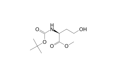 (2S)-2-(tert-butoxycarbonylamino)-4-hydroxy-butyric acid methyl ester