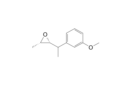 (cis)-4-(3'-Methoxyphenyl)-2-pentene - oxide