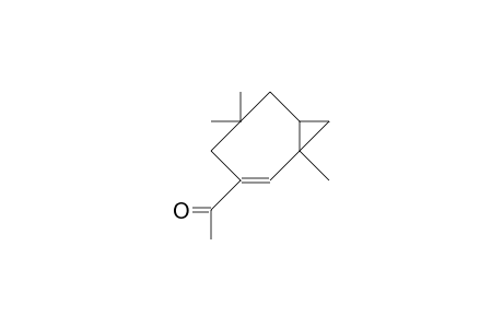 3-Acetyl-cis-1,5,5-trimethyl-bicyclo(5.1.0)oct-2-ene