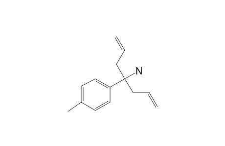 4-(4-Methylphenyl)-1,6-heptadien-4-amine