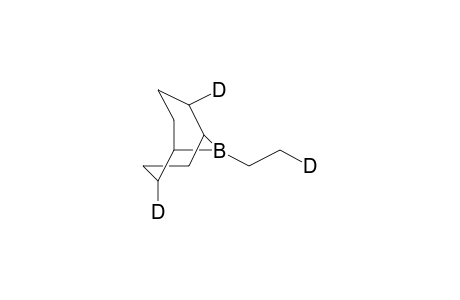 2,6.Dideutero-9-(2-monodeutero-ethyl)-9-borabicyclo[3.3.1]nonane