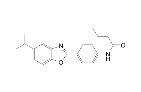 butanamide, N-[4-[5-(1-methylethyl)-2-benzoxazolyl]phenyl]-
