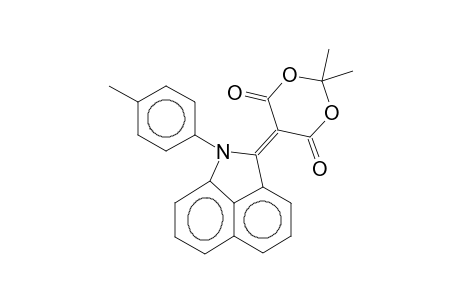 5-[1-(p-Tolyl)benz[cd]indol-2(1H)-ylidene]-2,2-dimethyl-1,3-dioxane-4,6-dione