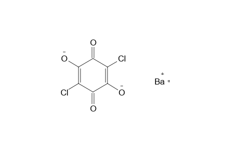 2,5-DICHLORO-3,6-DIHYDROXY-p-BENZOQUINONE, BARIUM DERIVATIVE