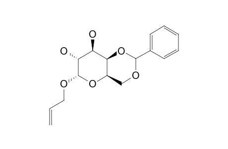 ALLYL-4,6-O-BENZYLIDENE-ALPHA-D-GALACTOPYRANOSIDE