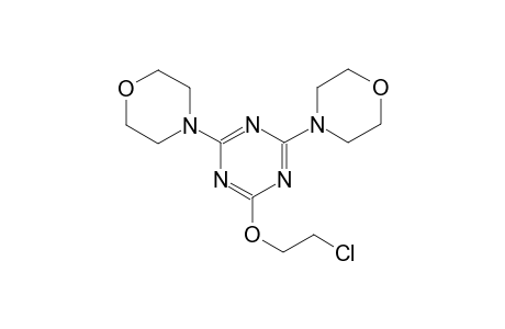 4-[4-(2-chloroethoxy)-6-(4-morpholinyl)-1,3,5-triazin-2-yl]morpholine