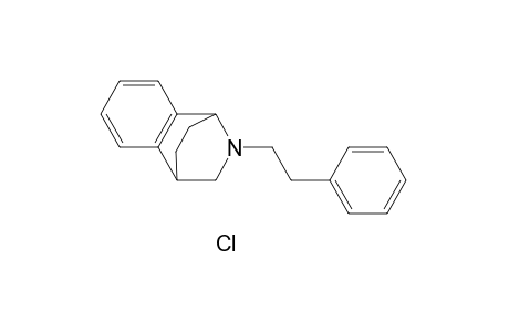 1,4-Ethano-2-(2-phenylethyl)-1,2,3,4-tetrahydroisoquinoline hydrochloride
