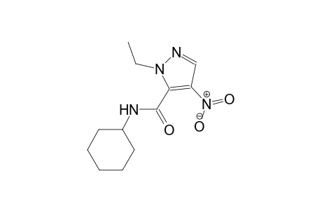 N-cyclohexyl-1-ethyl-4-nitro-1H-pyrazole-5-carboxamide