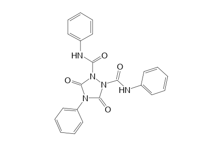 1,2,4-Triazolidine-1,2-dicarboxamide, 3,5-dioxo-N,N',4-triphenyl-
