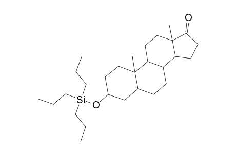 3-[(Tripropylsilyl)oxy]androstan-17-one