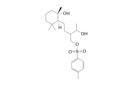 Toluene-4-sulfonic acid 3-hydroxy-2-[2-((1S,2S)-2-hydroxy-2,6,6-trimethyl-cyclohexyl)-ethyl]-butyl ester