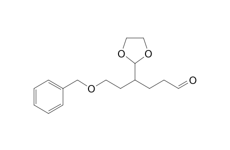 4-(1,3-Dioxolan-2-yl)-6-benzyloxyhexanal