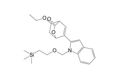 5-endo-Ethoxy-7-[1-[2-(trimethylsilyl)ethoxymethyl]indol-2-yl]-3-oxo-2-oxabicyclo[2.2.2]oct-7-ene