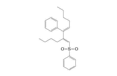 (1E,3E)-1-(Benzenesulfonyl)-2-butyl-3-phenylocta-1,3-diene