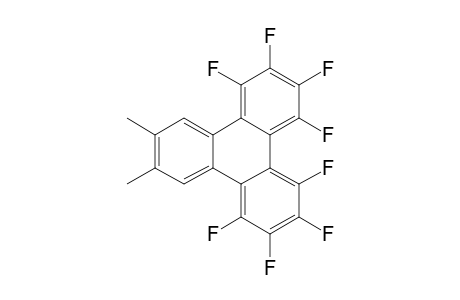 1,2,3,4,5,6,7,8-Octafluoro-10,11-dimethyltriphenylene