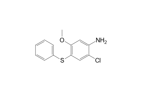 2-Chloro-5-methoxy-4-(phenylthio)aniline