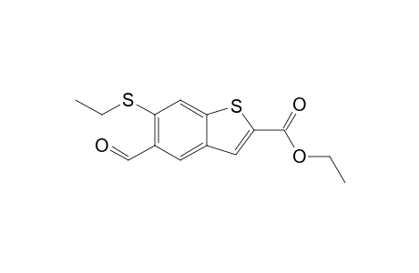 2-Ethoxycarbonyl-6-ethylthio-5-formylbenzo[b]thiophene