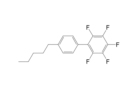 1,2,3,4,5-pentafluoro-6-(4-pentylphenyl)benzene