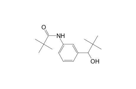 N-[3-(1-Hydroxy-2,2-dimethylpropyl)phenyl]pivalamide