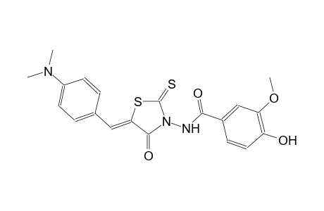 benzamide, N-[(5Z)-5-[[4-(dimethylamino)phenyl]methylene]-4-oxo-2-thioxothiazolidinyl]-4-hydroxy-3-methoxy-