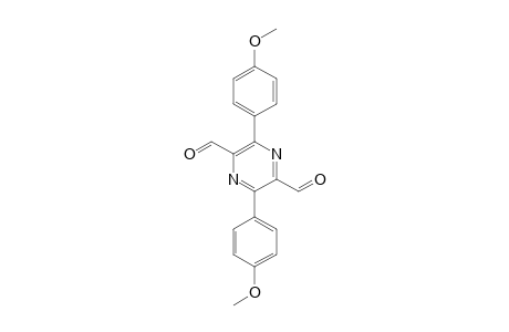 3,6-BIS-(4-METHOXYPHENYL)-PYRAZINE-2,5-DICARBALDEHYDE