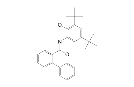 6-[(2'-Hydroxy-3',5'-bis(t-butyl)phenyl)imino]-dibenzopyrane