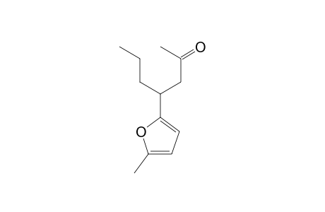 4-(5-Methyl-2-furanyl)-2-heptanone