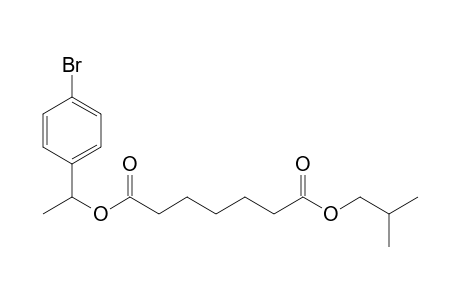 Pimelic acid, 1-(4-bromophenyl)ethyl isobutyl ester