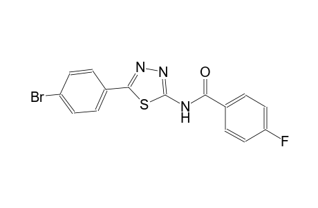 benzamide, N-[5-(4-bromophenyl)-1,3,4-thiadiazol-2-yl]-4-fluoro-