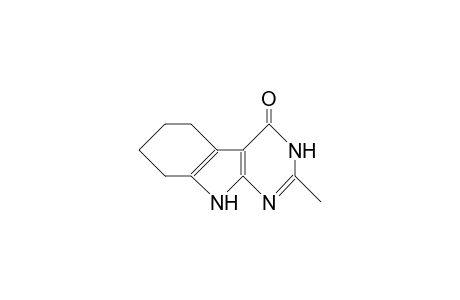 2-Methyl-3,5,6,7,8,9-hexahydro-4H-pyrimido(4,5-B)indol-4-one